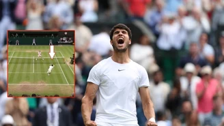 "Ależ to zakończył!". Co za akcja Carlosa Alcaraza na wagę finału Wimbledonu [WIDEO]