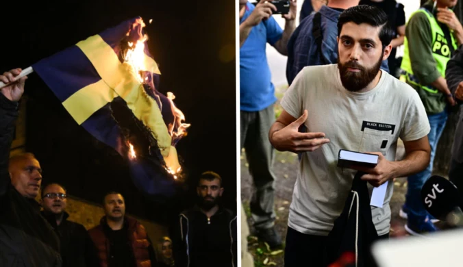 Szwecja: Chciał spalić Biblię i Torę. Okazało się, że miał ukryty cel