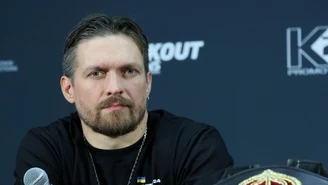 Ołeksandr Usyk uderza w Tysona Fury'ego. Jednoznaczne słowa Ukraińca