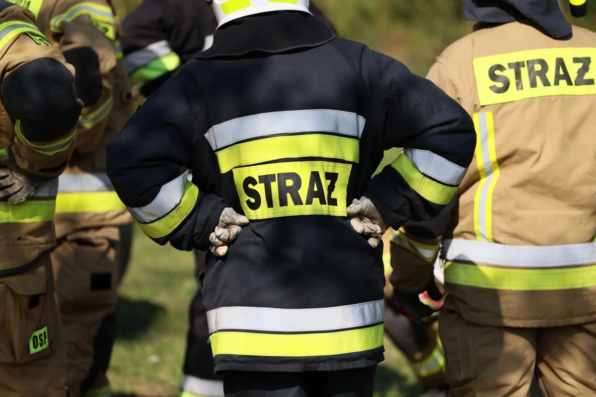 Zwęglone ciało mężczyzny znaleziono w trakcie gaszenia pożaru na terenie ogródków działkowych w Działdowie. Prawdopodobnie była to osoba bezdomna.