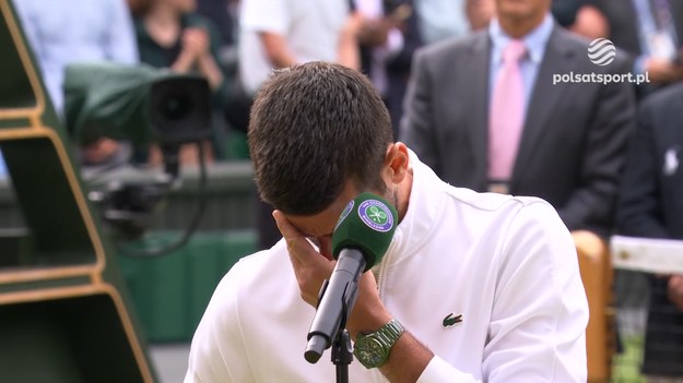 Novak Djokovic udzielił emocjonalnego wywiadu po przegranym finale Wimbledonu.

