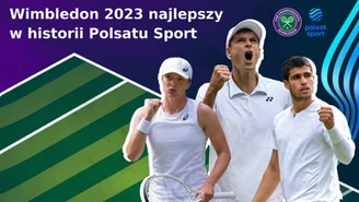 Wimbledon 2023 najlepszy w historii Polsatu Sport
