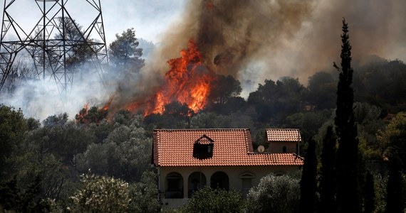 Greccy strażacy walczą z pożarami, które w poniedziałek wybuchły w okolicach Aten. Konieczna była ewakuacja mieszkańców niektórych miejscowości. Grecja od kilku dni zmaga się z ekstremalnymi upałami. Walkę z pożarami utrudnia silny wiatr.