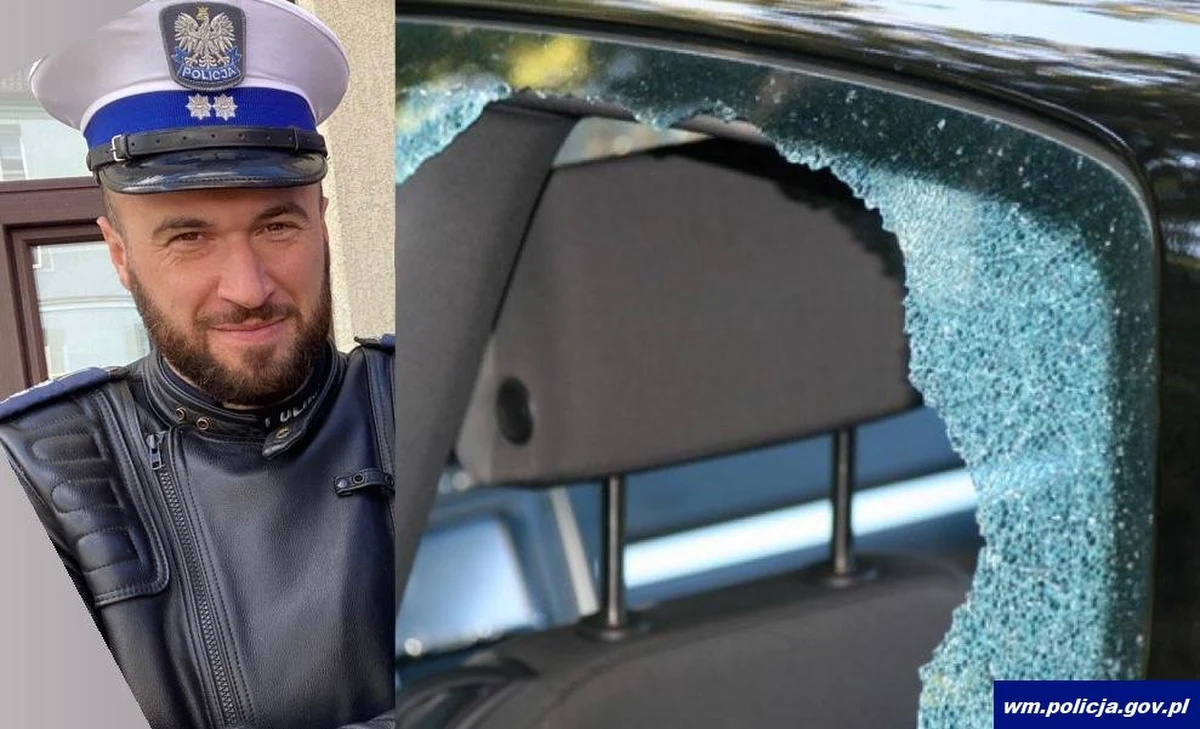 Dzięki interwencji lidzbarskiego policjanta, pies uwięziony w samochodzie zdołał przeżyć. Całe zdarzenie miało miejsce pod Grunwaldem, gdzie rozgrywała się inscenizacja słynnej średniowiecznej bitwy.