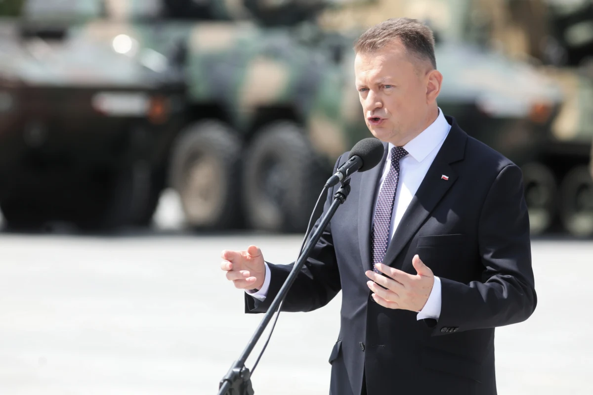 Wagnerowcy są na Białorusi, obecność Stanów Zjednoczonych w Polsce jest najlepszą metodą odstraszania agresora - powiedział minister obrony narodowej Mariusz Błaszczak, który jest w USA.  