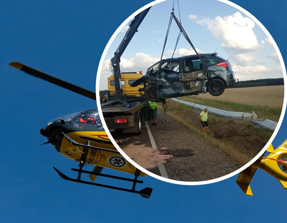 Policja zatrzymała kierowcę samochodu, który mógł doprowadzić do niedzielnego, poważnego wypadku w Brzeziu koło Człuchowa. Wyprzedzał "na trzeciego" czym mógł spowodować zderzenie trzech innych samochodów. Odjechał z miejsca zdarzenia, w którym rannych zostało osiem osób.