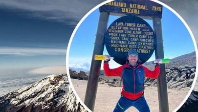 Zdobył Kilimandżaro... żonglując butelkami. Niezwykły wyczyn Polaka