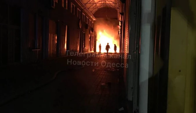 Zmasowany atak na Odessę. Eksplozje w mieście