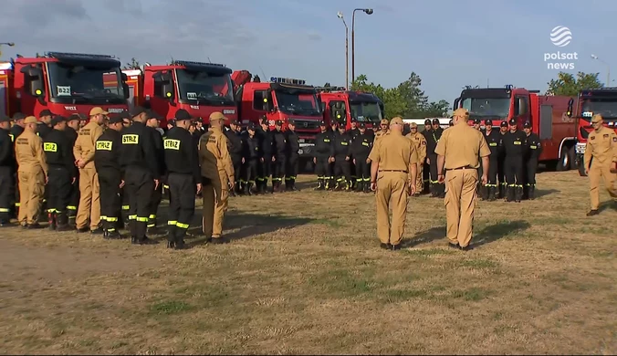 Polscy strażacy jadą do Grecji. Pomogą gasić pożary lasów