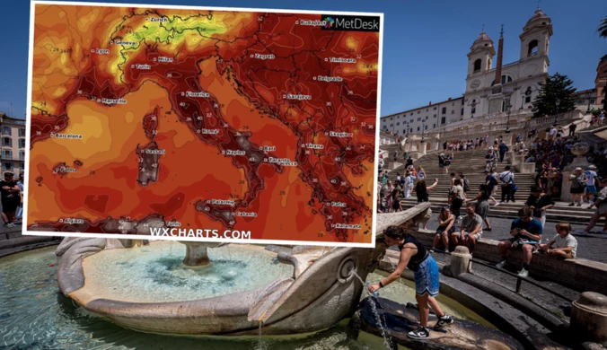 Włosi walczą z upałem jak z pandemią. Aktywowano "kody gorąca"