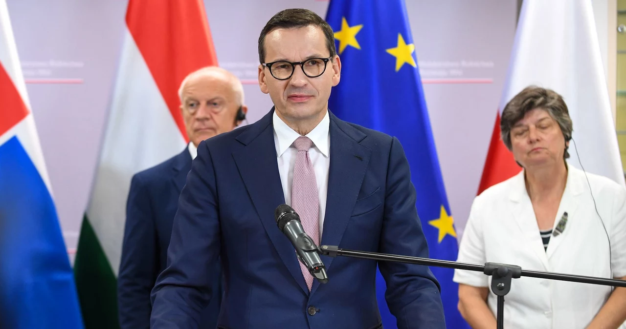 Mateusz Morawiecki mówił o zbożu z Ukrainy