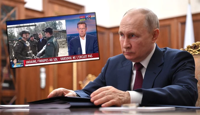 Rosyjska propaganda we francuskiej telewizji. Padły słowa o Polsce