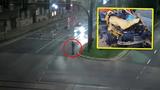 Tragiczny wypadek w Krakowie. Policja wciąż szuka pieszego