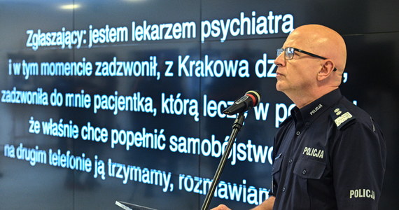 Pani Joanna ani przez moment nie była osobą zatrzymaną - podkreślił na konferencji prasowej Komendant Główny Policji, gen. insp. Jarosław Szymczyk, informując o sprawie kobiety, która trafiła na SOR w Krakowie. Tłumaczył przyczyny i okoliczności zatrzymania jej telefonu i laptopa. Na konferencji ujawniono nagrania w tej sprawie.