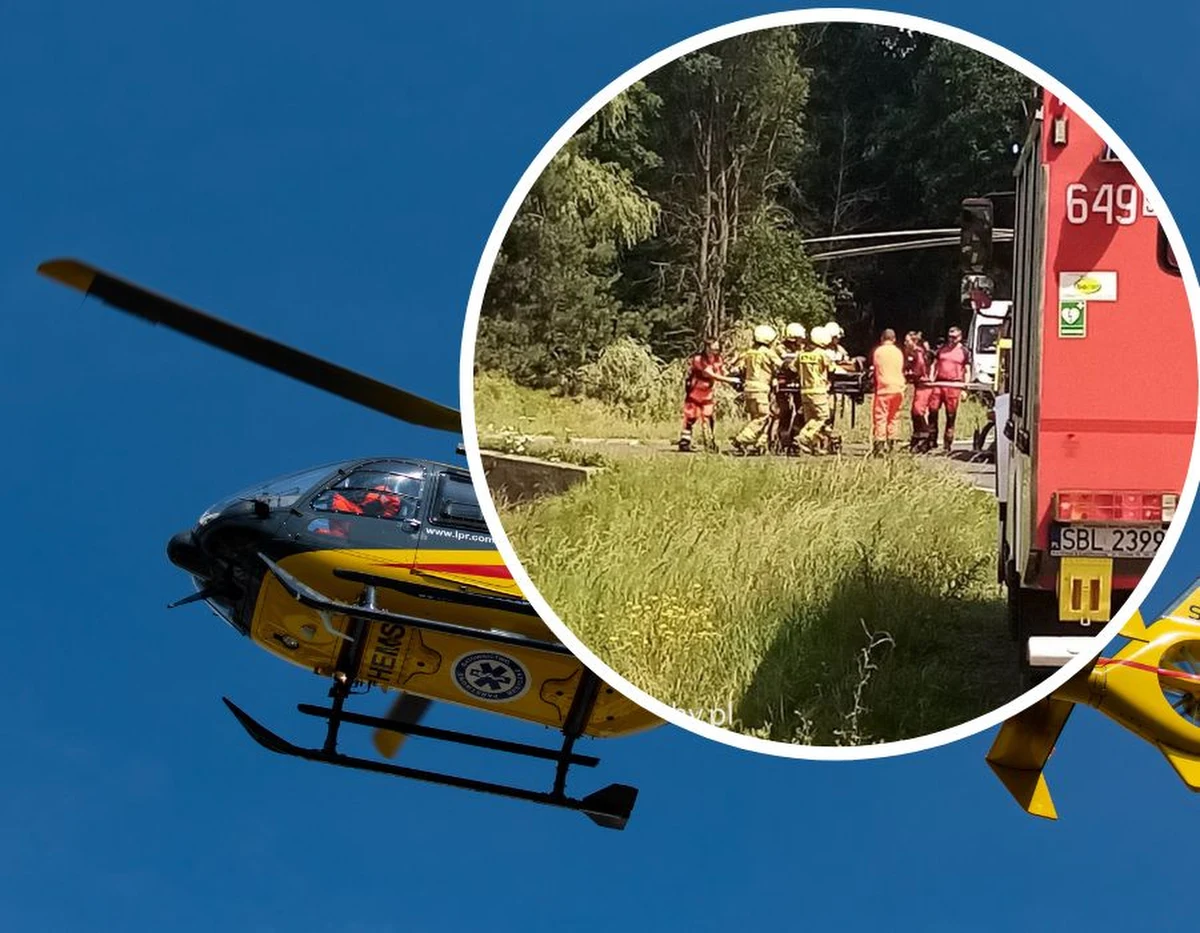 W oczyszczalni ścieków w Bojszowach w województwie śląskim doszło do eksplozji. Zdaniem strażaków, był to wybuch pocisku artyleryjskiego.