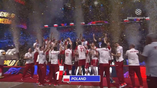 Polacy ze złotym medalem, Amerykanie ze srebrem i Japończycy, z brązem. W trójmiejskiej Ergo Arenie odbyła się ceremonia medalowa siatkarskiej Ligi Narodów 2023.

