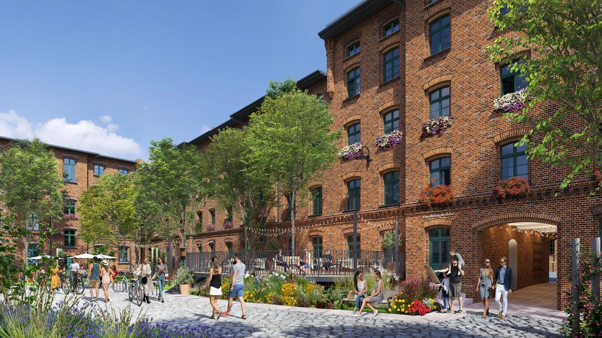 Wydajna fotowoltaika, instalacja do odzysku wody szarej, zbiornik wody deszczowej i rozwiązanie ograniczające zużycie wody w toaletach - odnowione Famuły Poznańskiego w Łodzi mają się stać najbardziej ekologicznym zabytkiem w Polsce. Łódzka Spółka Infrastrukturalna właśnie podpisała umowę na odnowę pierwszego z trzech budynków naprzeciwko Manufaktury.