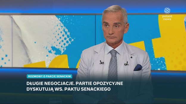 Zdaniem Jana Marii Jackowskiego raczej nie ma szansy na trzecią kadencję samodzielnych rządów. Jackowski przywołał również temat problemów rolników, z których część przeniosła swoje poparcie na Konfederację.

Na mocy porozumień z Komisją Europejską Polska wprowadziła zakaz importu produktów rolnych z Ukrainy. Embargo potrwa do 15 września. Niedawno Mateusz Morawiecki podał, że rząd będzie domagać się przedłużenia go przynajmniej do końca roku. Zapowiedział ,że Polska nie otworzy granic po 15 września. - Umożliwimy tylko tranzyt - zapowiedział.

- To trochę wymachiwanie szabelką. Jestem, oczywiście, zwolennikiem ochrony polskiego rynku, ale UE obowiązuje wspólna polityka rolna. (…) Otwarcie polskiego rynku na tańsze produkty z Ukrainy byłoby potężnym problemem i wyzwaniem - podkreślił Jackowski.