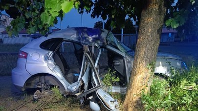 Wypadek w Lesznie. 5 młodych ludzi trafiło do szpitala
