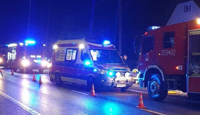 Tragiczny wypadek pod Kielcami. Nie żyje trzech mężczyzn