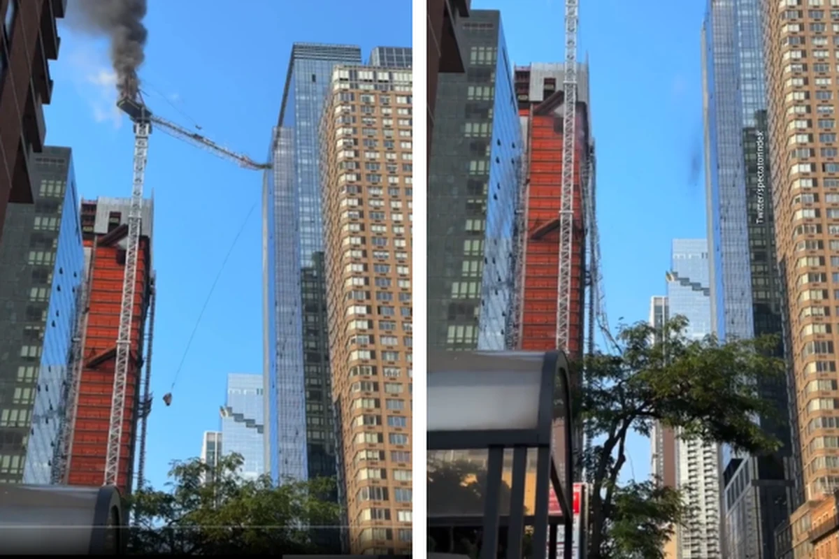 Na Manhattanie w czasie porannego szczytu doszło do pożaru żurawia budowlanego. Części wysięgnika spadły na ulicę, raniąc co najmniej sześć osób – podaje Reuters.