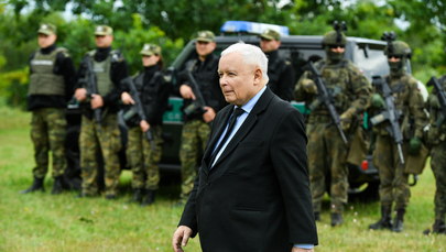 Kaczyński: Mamy zamiar rozbudować płot wzdłuż granicy