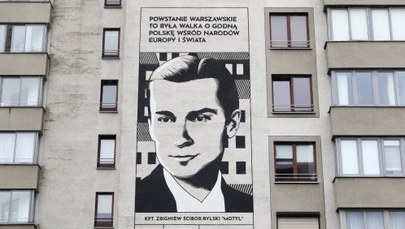 Gen. Zbigniew Ścibor-Rylski bohaterem muralu na warszawskiej Woli