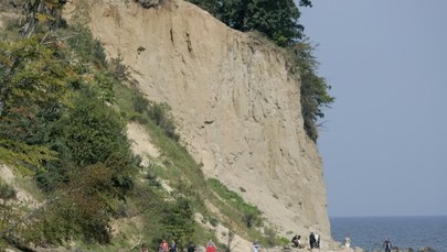 Mężczyzna spadł z klifu w Gdyni Orłowie
