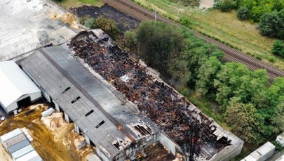 Z miejsca pożaru w Przylepie wywieziono 66 ton groźnych odpadów