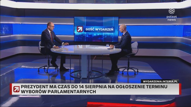 - Mam wrażenie, że opozycja nie mając ani krzty programu zaczyna dyskutować kiedy będą ogłoszone wybory - podkreślał Marcin Przydacz unikając jednoznacznej odpowiedzi na pytanie kiedy Andrzej Duda ogłosi termin wyborów.