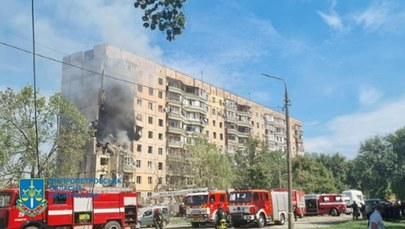 Krzywy Róg: Rosjanie uderzyli w blok. 6 osób zginęło, 53 są ranne