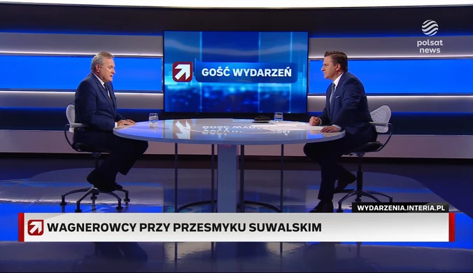 Gliński o możliwych prowokacjach wagnerowców: Podchodzić do tego racjonalnie 