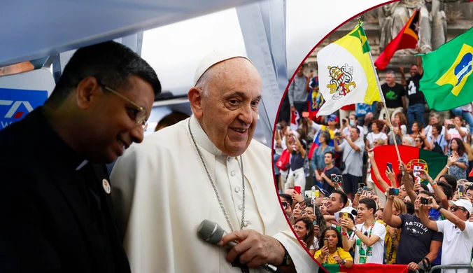Papież przybył do Lizbony. Wyznał, że chciałby przyjechać do Polski