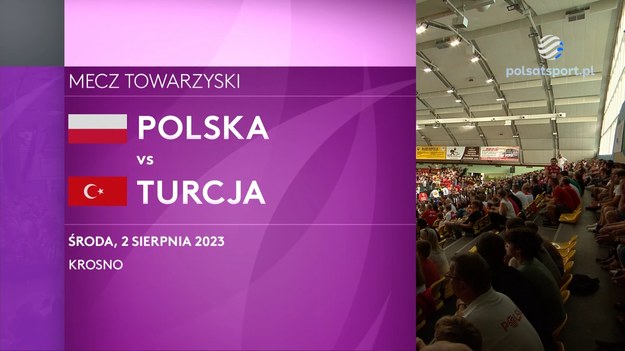 Skrót towarzyskiego meczu Polska - Turcja (3:1).

Polska pokonała Turcję 3:1 w towarzyskim meczu reprezentacji siatkarek rozegranym w Krośnie. Polki wygrały trzy sety, a Turczynki były górą w dodatkowej partii. Obie drużyny rozegrają jeszcze dwa spotkania w ramach przygotowań do mistrzostw Europy. Odbędą się one w dniach 4–5 sierpnia w Mielcu.