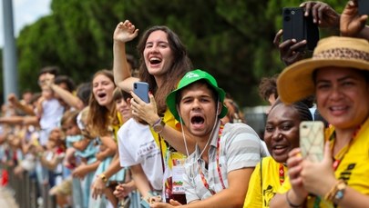 Uczestnik Światowych Dni Młodzieży w Lizbonie: Atmosfera jest niesamowita