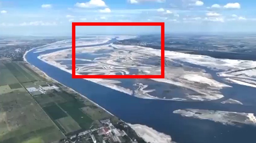 Na początku czerwca, Rosja wysadziła zaporę elektrowni wodnej w Nowej Kachowce. Serce Ukrainy zmieniło się nie do poznania. Tak dziś wyglądają okolice Nowej Kachowki.