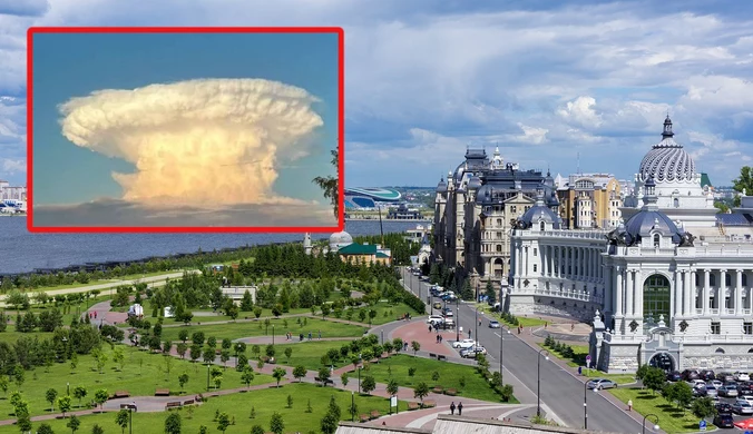 "Grzyb atomowy" w Rosji. Mieszkańcy przestraszeni