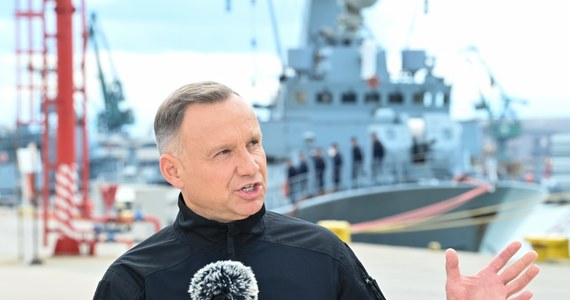 "Działania, które prowadzi Grupa Wagnera, są sterowane przez władze rosyjskie" - powiedział w Gdyni prezydent Andrzej Duda, który złożył wizytę w Centrum Operacji Morskich oraz trzeciej Flotylli Okrętów. ​Wizyta związana jest - jak podkreślił - "z toczącymi się w tej chwili na akwenie Morza Bałtyckiego rosyjskimi manewrami".
