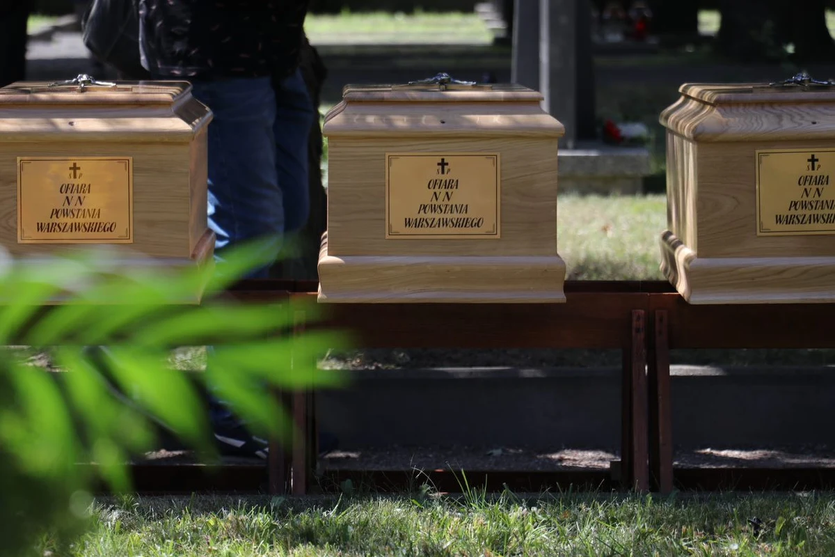 W piątek odbyły się uroczystości pogrzebowe o charakterze państwowym dziewięciu ofiar Powstania Warszawskiego: powstańców oraz cywilów, których szczątki zostały odnalezione na Czerniakowie. Wydarzenie zostało zorganizowane przez Instytut Pamięci Narodowej.