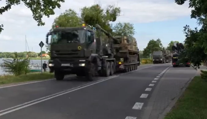 Pojazdy wojskowe na polskich drogach. Armia apeluje o niepublikowanie zdjęć