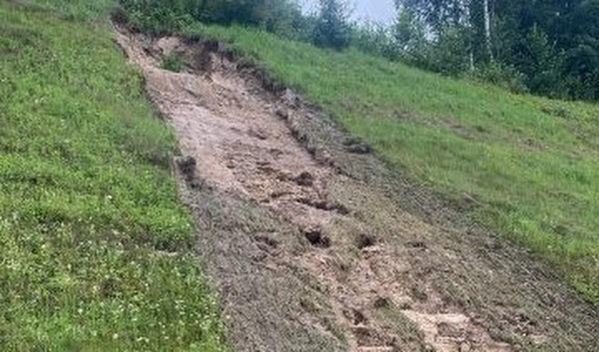 Nad Polską przechodzą silne burze, którym miejscami towarzyszą ulewne opady deszczu. Rządowe Centrum Bezpieczeństwa wydało alerty dla mieszkańców woj. śląskiego, małopolskiego i świętokrzyskiego. W tym ostatnim na drogę zeszło osuwisko.