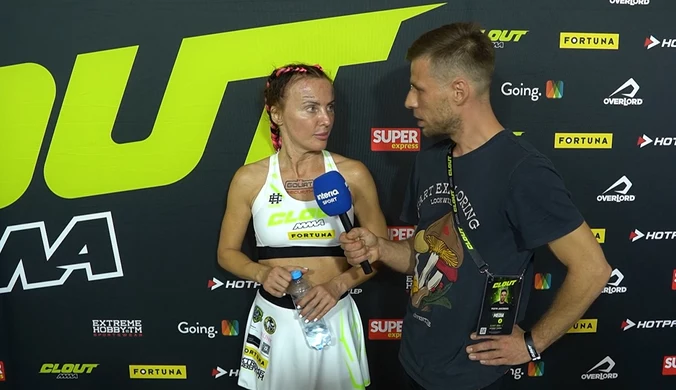 Monika Laskowska nokautuje w debiucie. CLOUT MMA 1. WIDEO