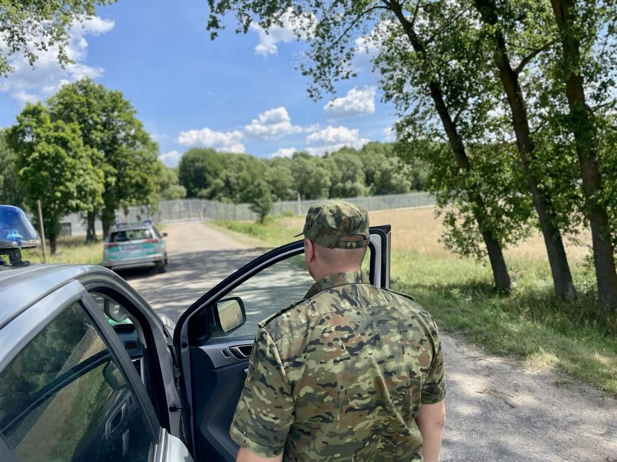 160 cudzoziemców próbowało minionej doby przedostać się z Białorusi do Polski – podała straż graniczna. Funkcjonariusze byli też atakowani - m.in. kamieniami i konarami. 