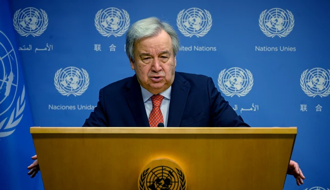 Sekretarz generalny ONZ: Nuklearny cień znowu się pojawił