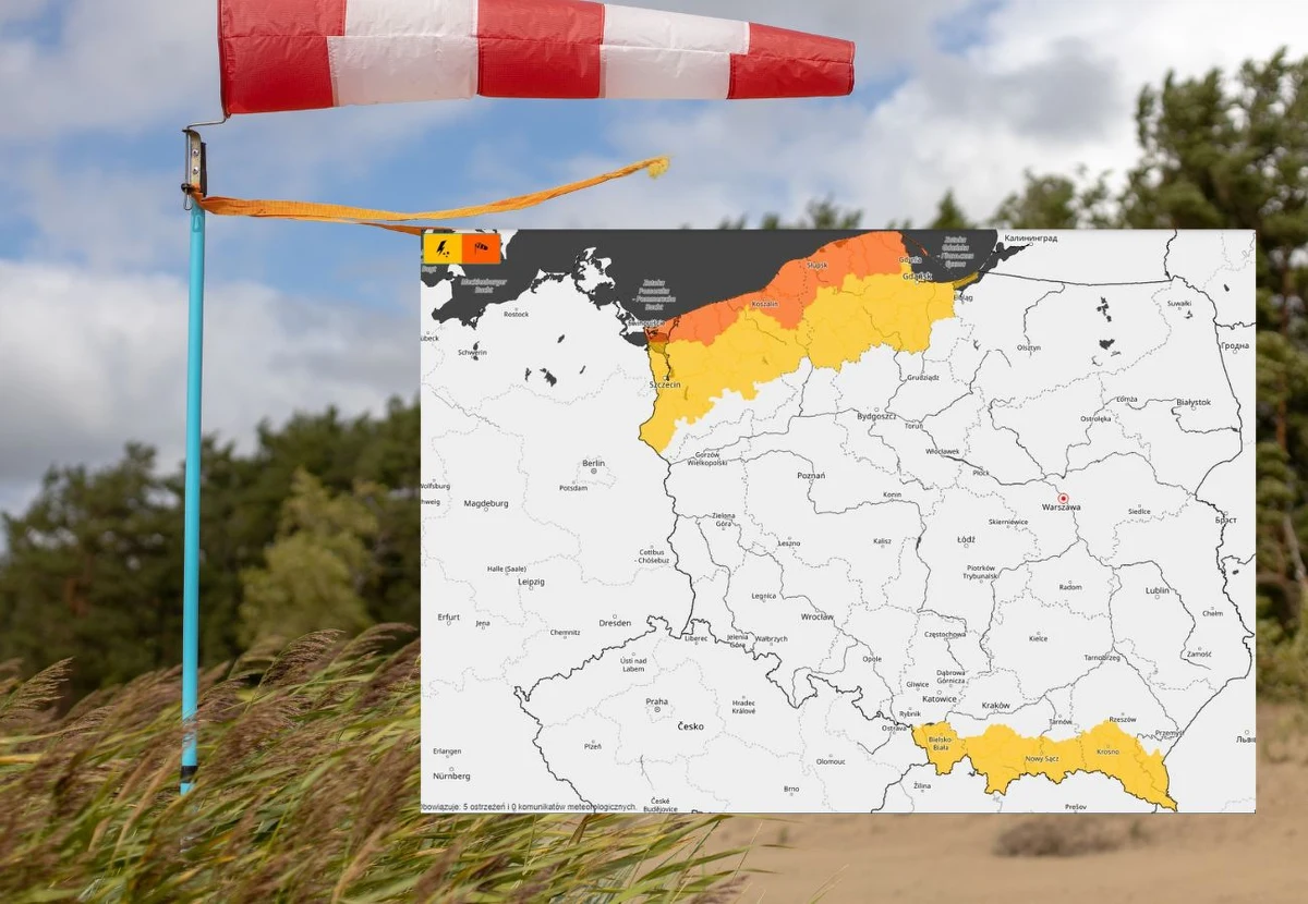 W poniedziałek i wtorek w woj. pomorskim spodziewany jest silny wiatr - prognozuje Instytut Meteorologii i Gospodarki Wodnej. Na północy województwa wiatr może wiać z prędkością nawet 110 km/h.
