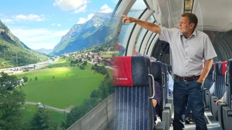 Jedna z największych atrakcji Szwajcarii. Wsiadłem do niezwykłego pociągu