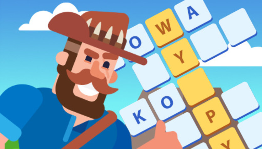 Crossword Island gra online za darmo Click pl