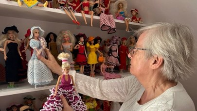 Największa taka kolekcja w Polsce. Pani Bogusława zbiera lalki Barbie