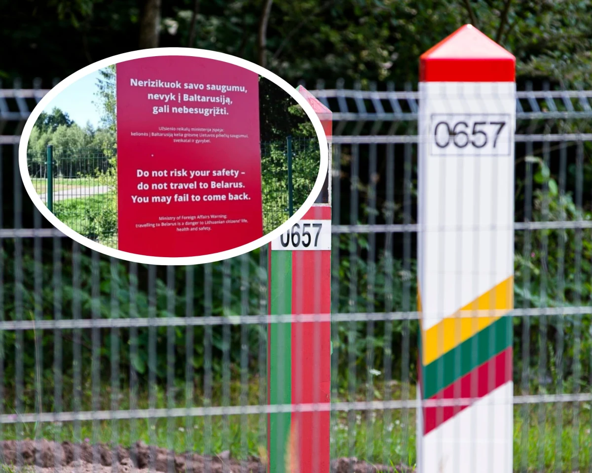 Litwa na przejściach granicznych z Białorusią zainstalowała czerwone tablice informacyjne z napisem w językach litewskim i angielskim: „Nie narażaj swojego bezpieczeństwa, nie jedź na Białoruś, bo możesz nigdy nie wrócić". Według danych straży granicznej z Litwy na Białoruś miesięcznie wjeżdża ok. 52 tys. osób.