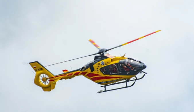 Poważny wypadek w Krakowie. Pięciolatka zabrana helikopterem